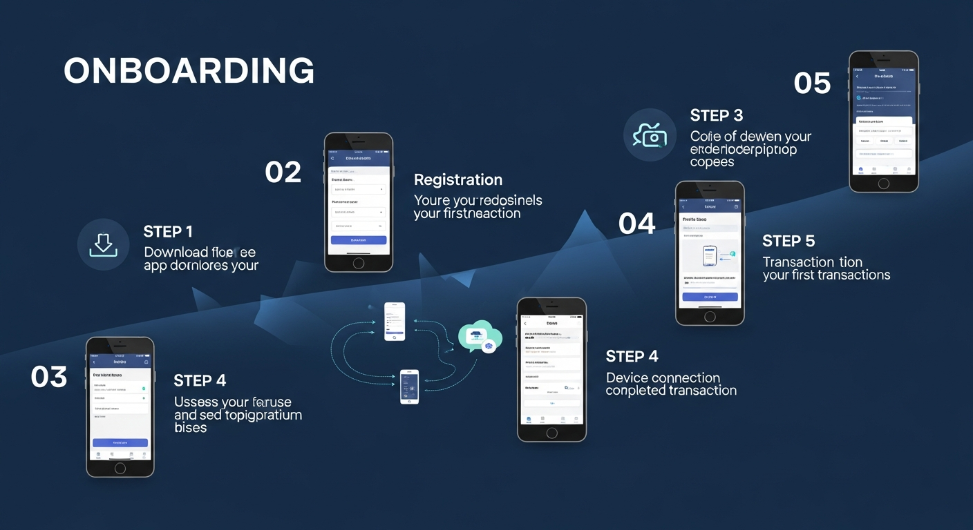 Ledger Cüzdanı bir donanım cihazıyla kurmaktan, uygulamayı indirmekten kripto para hesaplarını yönetmeye kadar adım adım görsel rehber